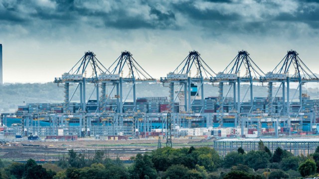 Bigger ships than ever call at the Port of London as trade increases