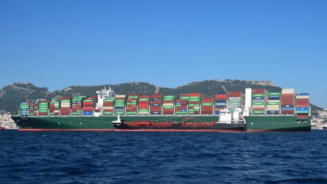 Gibraltar Port welcomes its largest ship