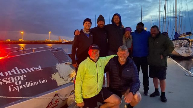 Northwest Passage Expedition team rows from Newcastle-upon-Tyne to Orkney Distillery