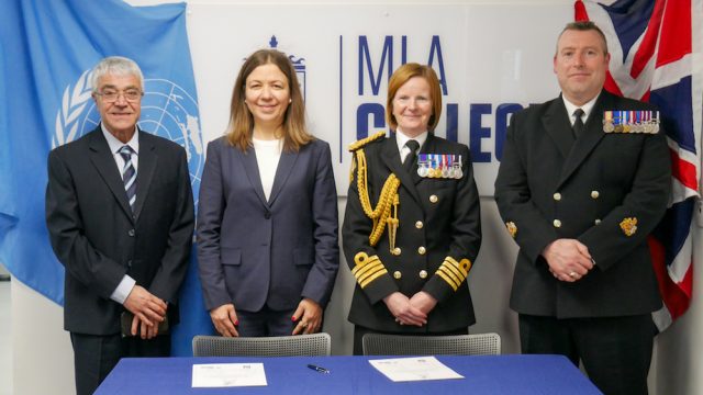 MLA College signs the Armed Forces Covenant