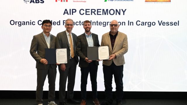 ABS grants approval for nuclear reactor integration in vessel design developed through MIT Maritime Consortium